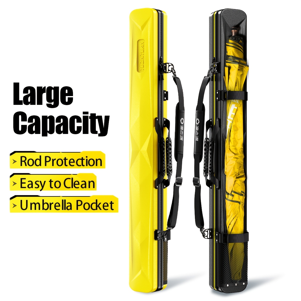 Heavy Equipment Rental - XL Fly Rod Case Hard Shell