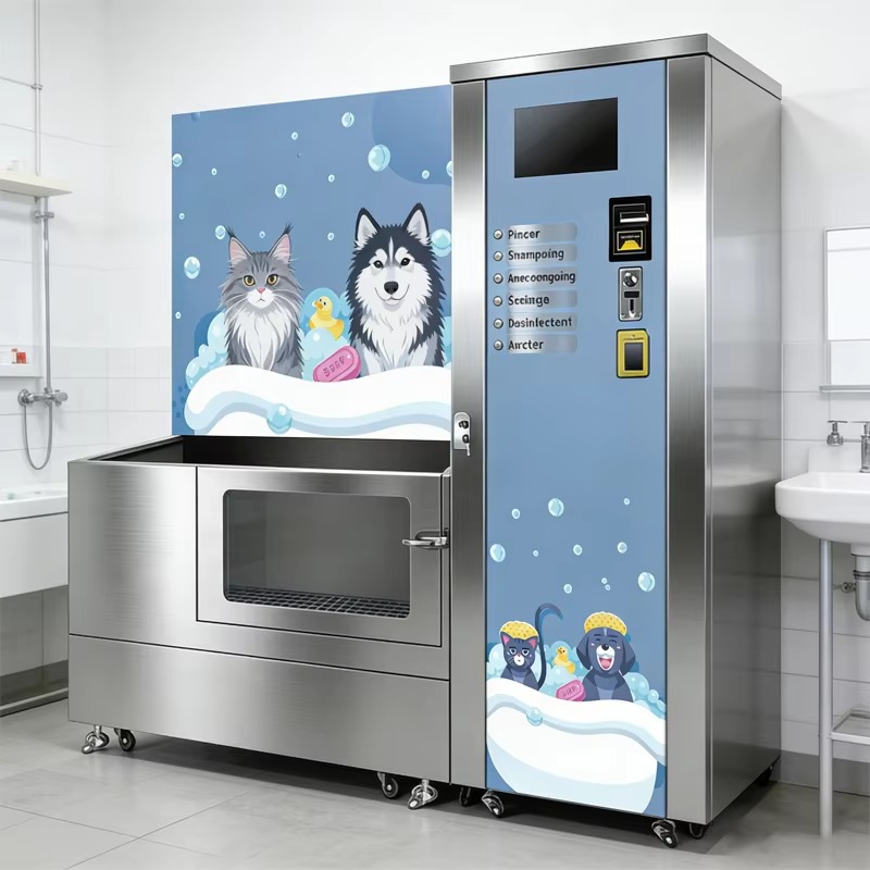Heavy Equipment In Chinese - Heavy-duty pet grooming cleaning equipment, fully