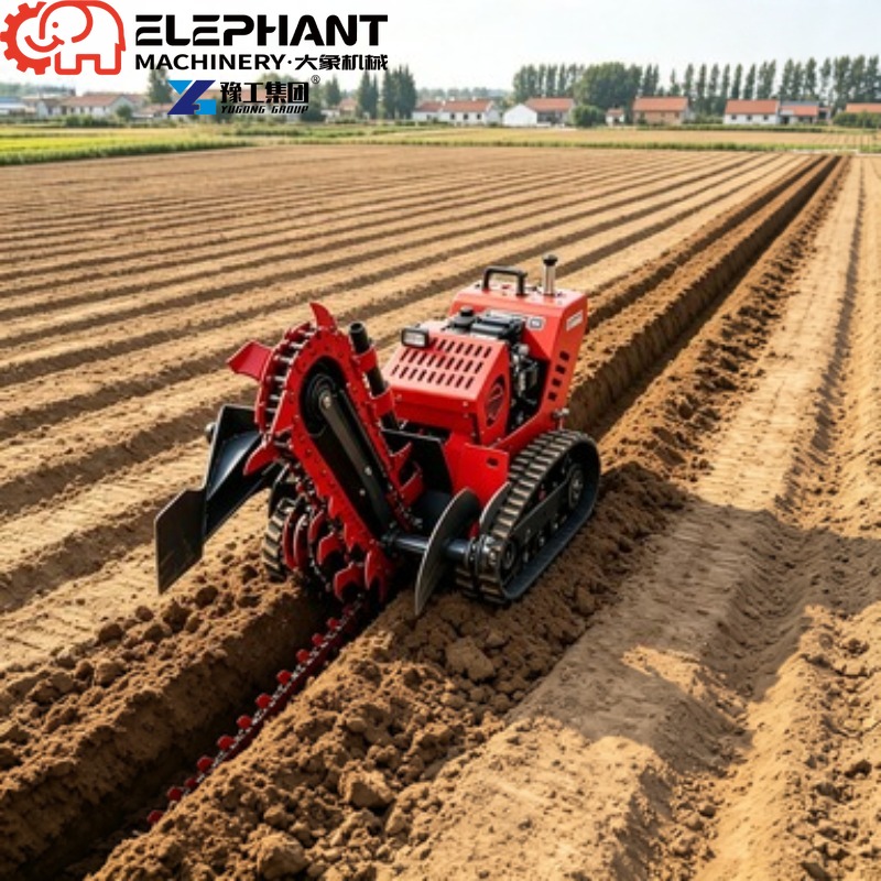 Tracked Trencher, Mini Heavy D - đánh giá và giá Heavy Equipment Trencher