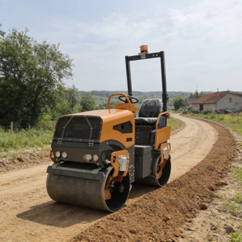 Compactor Road Roller Vibrator - đánh giá và giá Heavy Equipment In Construction