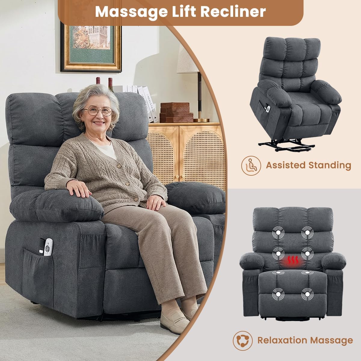 Power Lift Recliner Chair for  - đánh giá và giá Heavy Equipment Lift