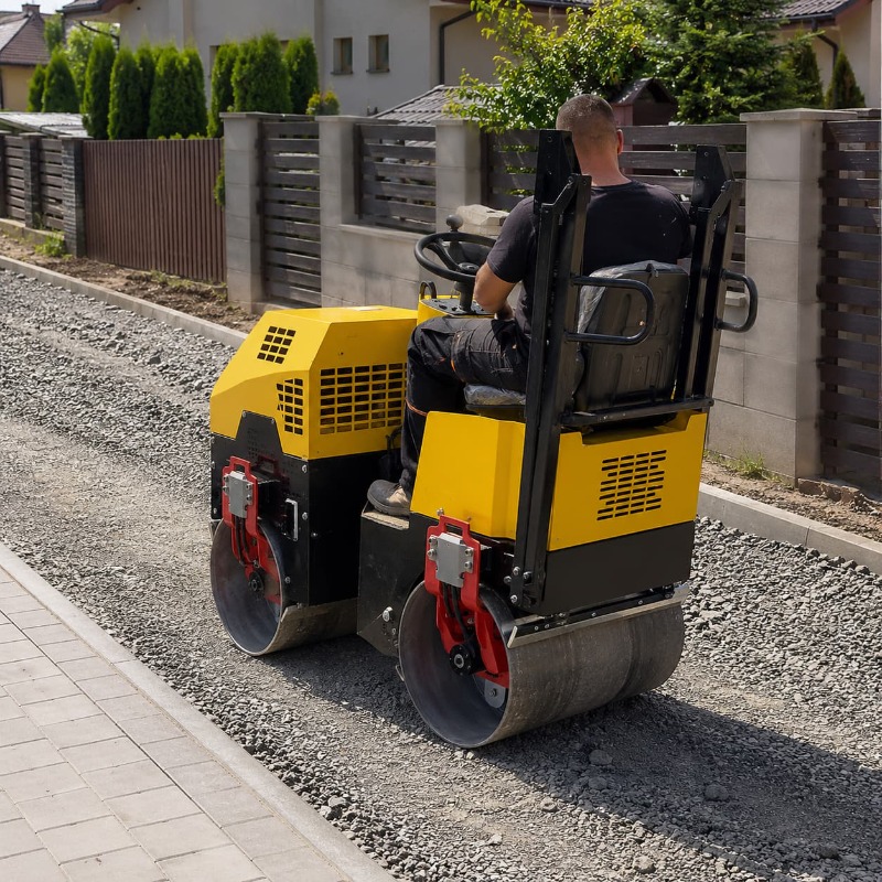 Double Drum Vibratory Road Rol - đánh giá và giá Heavy Equipment In Construction