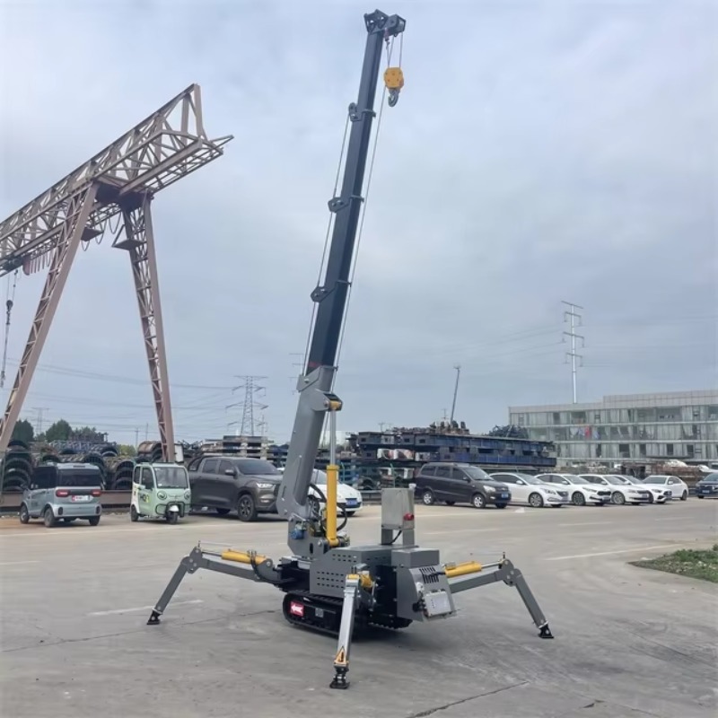 Compact Mini Spider Crane Hydr - đánh giá và giá Heavy Equipment Lift