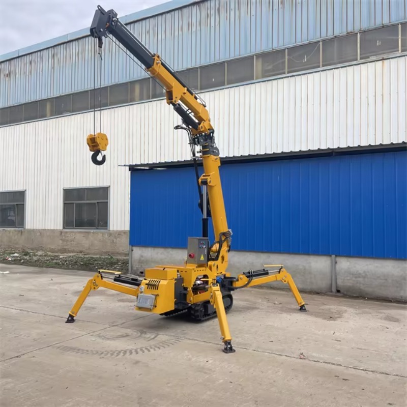 Compact Mini Spider Crane Hydr - đánh giá và giá Heavy Equipment Lift