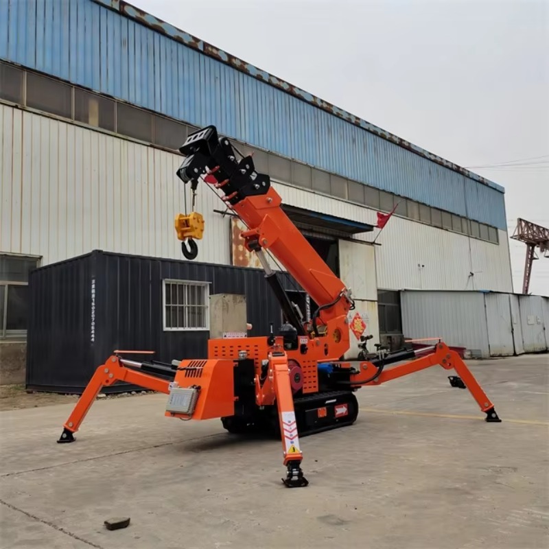 Compact Mini Spider Crane Hydr - đánh giá và giá Heavy Equipment Lift