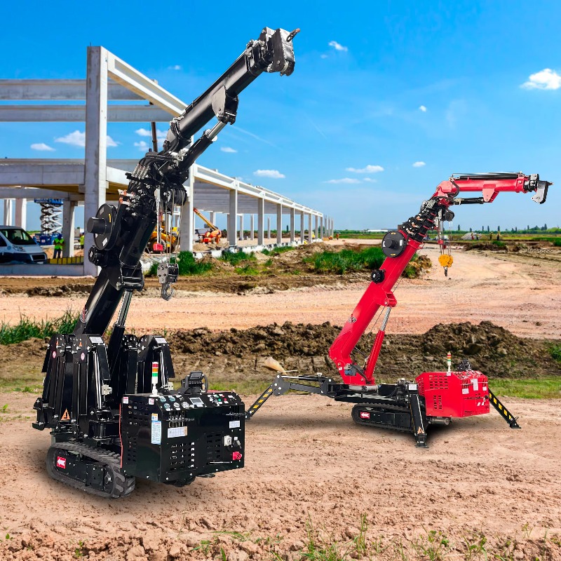 Compact Mini Spider Crane Hydr - đánh giá và giá Heavy Equipment Lift