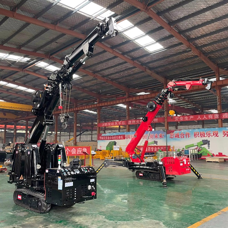 Compact Mini Spider Crane Hydr - đánh giá và giá Heavy Equipment Lift