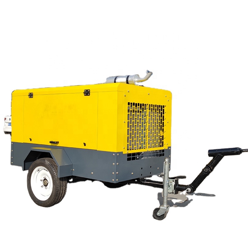 Portable Screw Air Compressor  - đánh giá và giá Heavy Equipment Mining