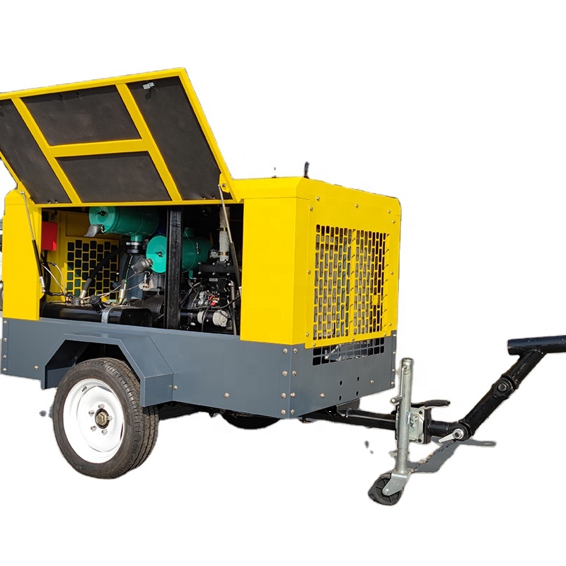 Portable Screw Air Compressor  - đánh giá và giá Heavy Equipment Mining