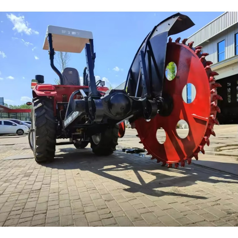 PTO Driven Disc Trencher for T - đánh giá và giá Heavy Equipment Trencher