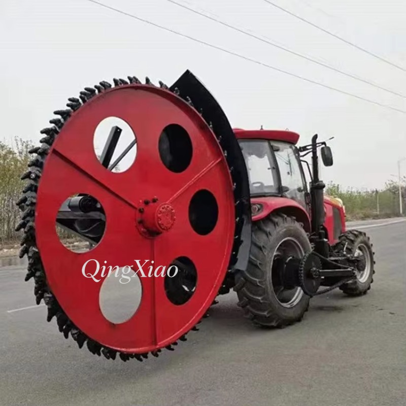 PTO Driven Disc Trencher for T - đánh giá và giá Heavy Equipment Trencher
