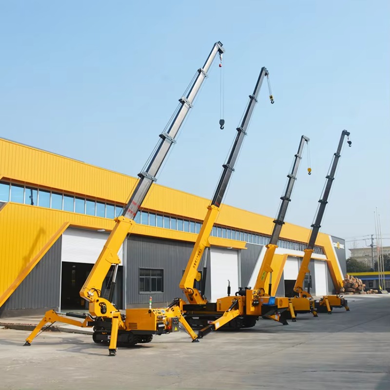 8T Hydraulic Spider Crane Heav - đánh giá và giá Heavy Equipment Lift