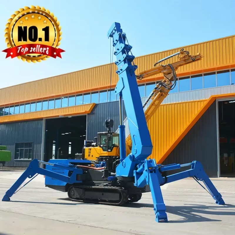 8T Hydraulic Spider Crane Heav - đánh giá và giá Heavy Equipment Lift