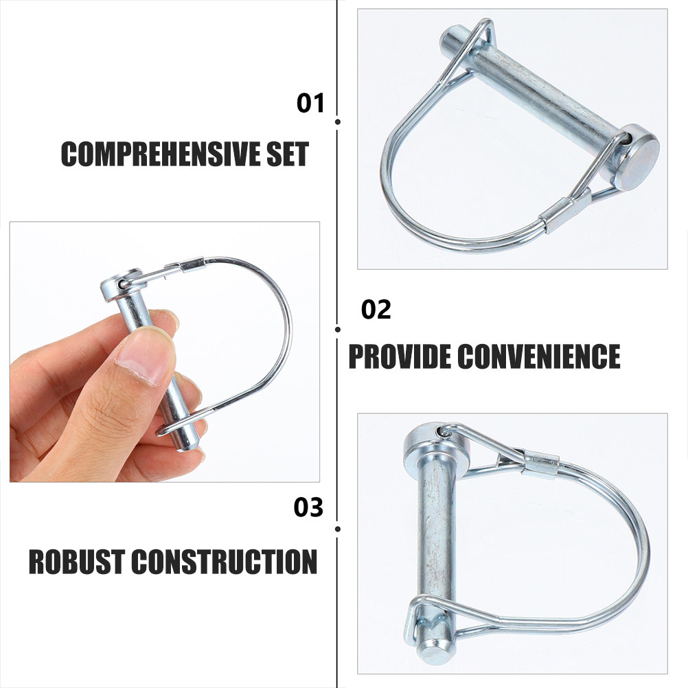 6Pcs D Shaped Lock Pins Heavy  - đánh giá và giá Heavy Equipment Trailer